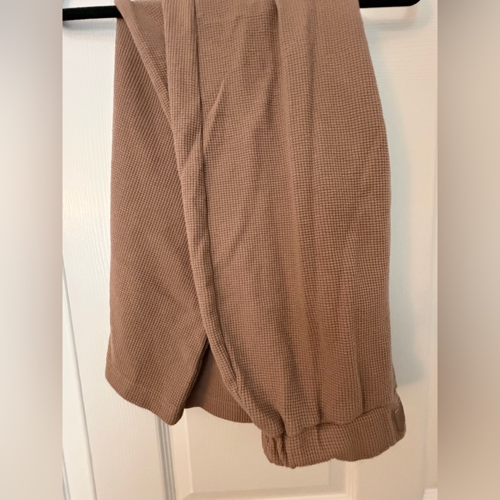 Comfrt Tan Waffle Knit Set - Picture 2 of 4
